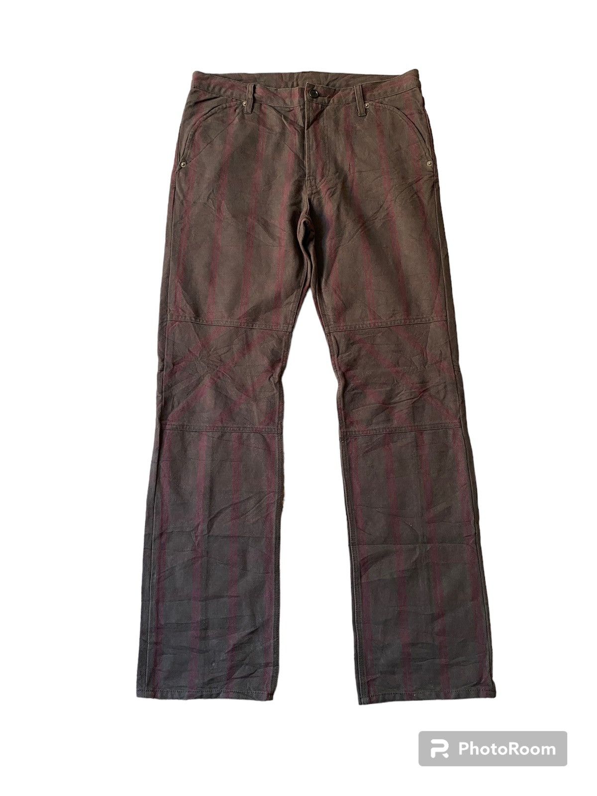 Japanese Brand × PPFM PPFM Japan Stripped Pant Size US 32 / EU 48 - 1 Thumbnail