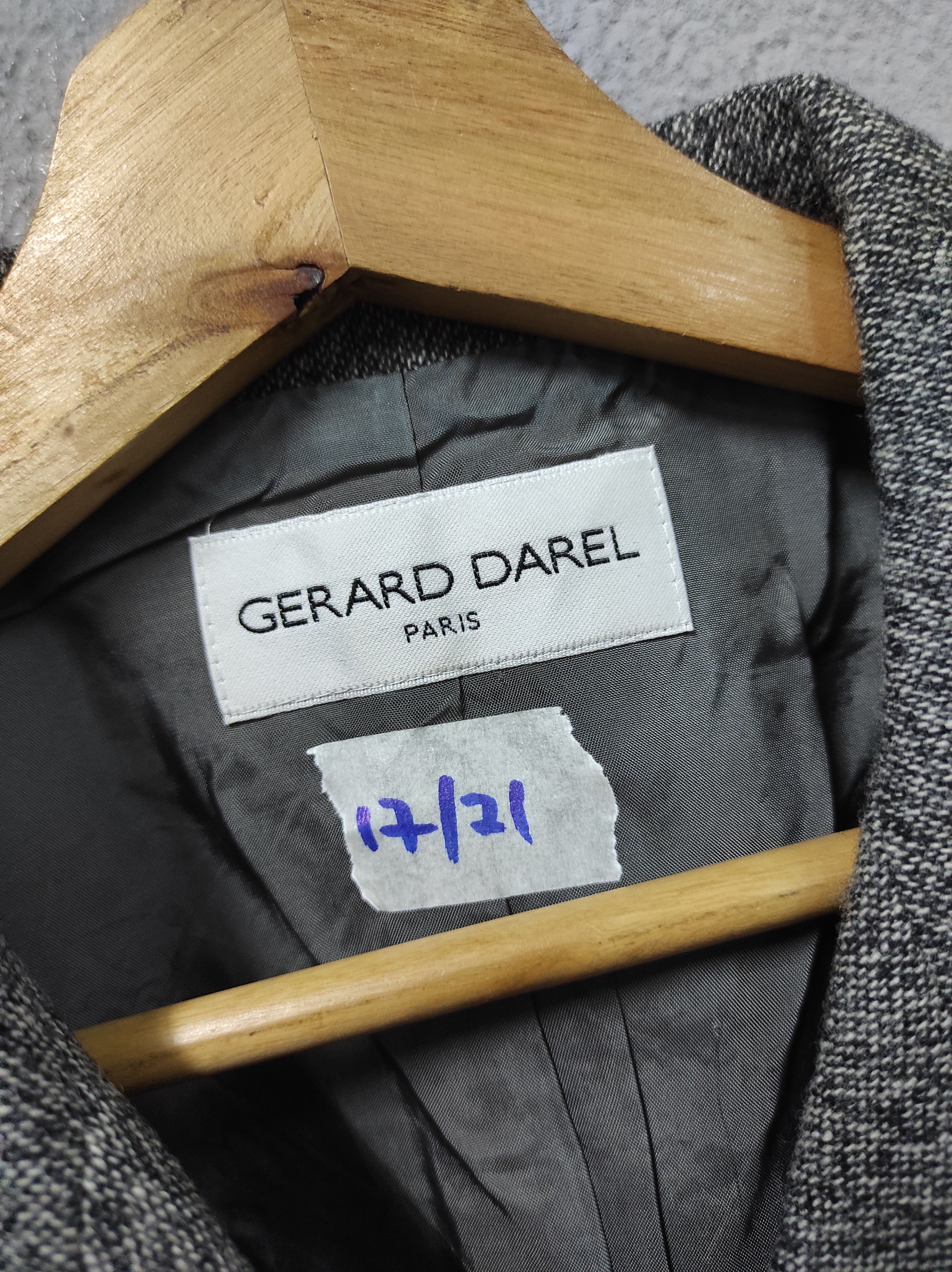 Gerard Darel GERARD DAREL PARIS BLAZER COAT Size XS / US 0-2 / IT 36-38 - 5 Thumbnail