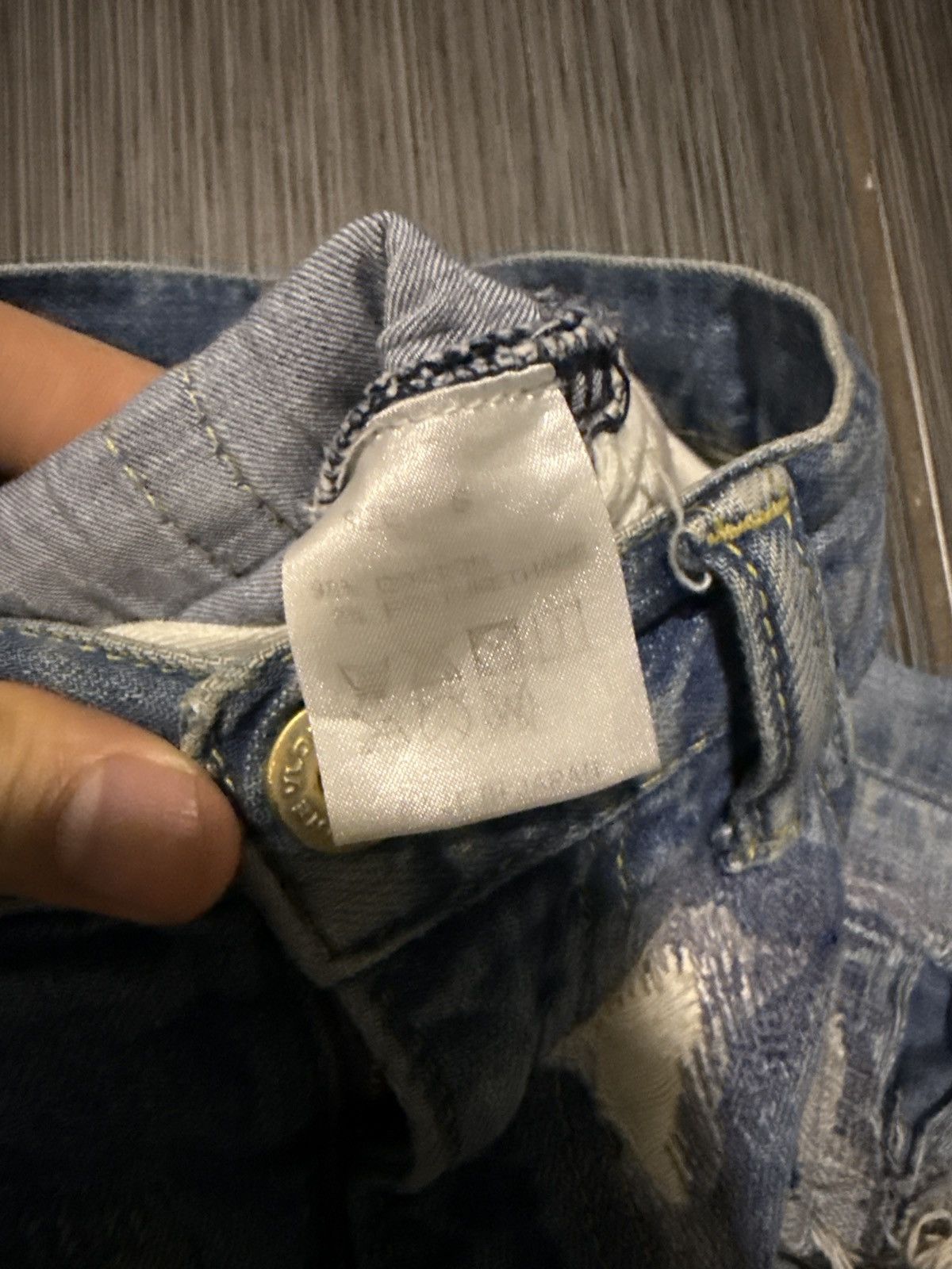 Vlone vlone blue scab Size US 30 / EU 46 - 7 Thumbnail