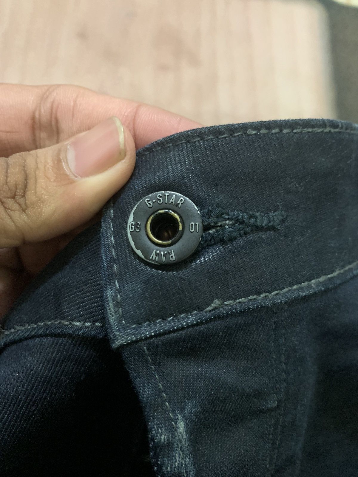 14th Addiction × G-Star × Le Grande Bleu (L.G.B.) SICK TWISTED G STAR RAW WAXED Size US 35 - 3 Thumbnail