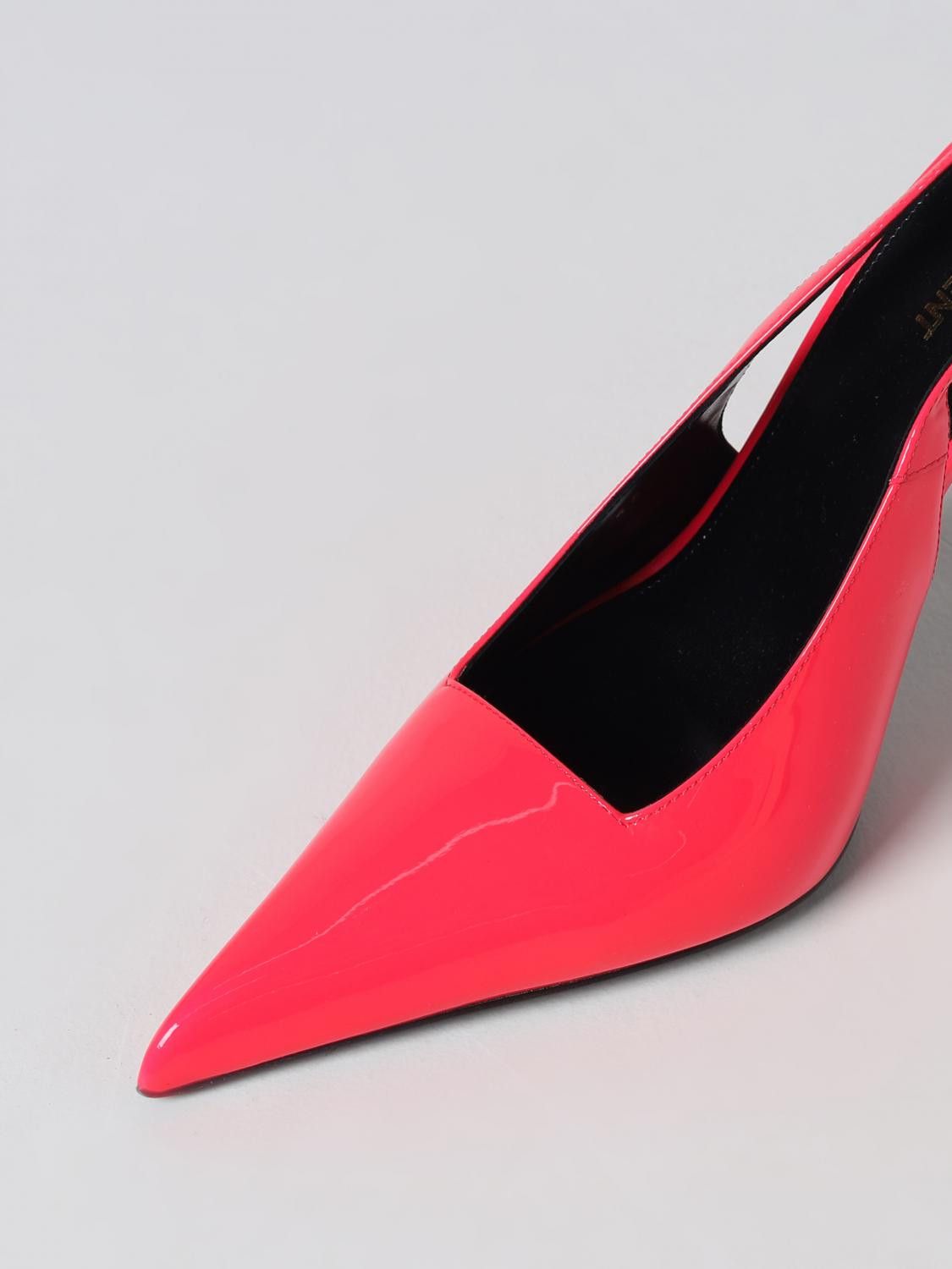 Saint Laurent Paris o1y0126 Soft Leather Pumps in Fuchsia Size US 9 / IT 39 - 2 Thumbnail