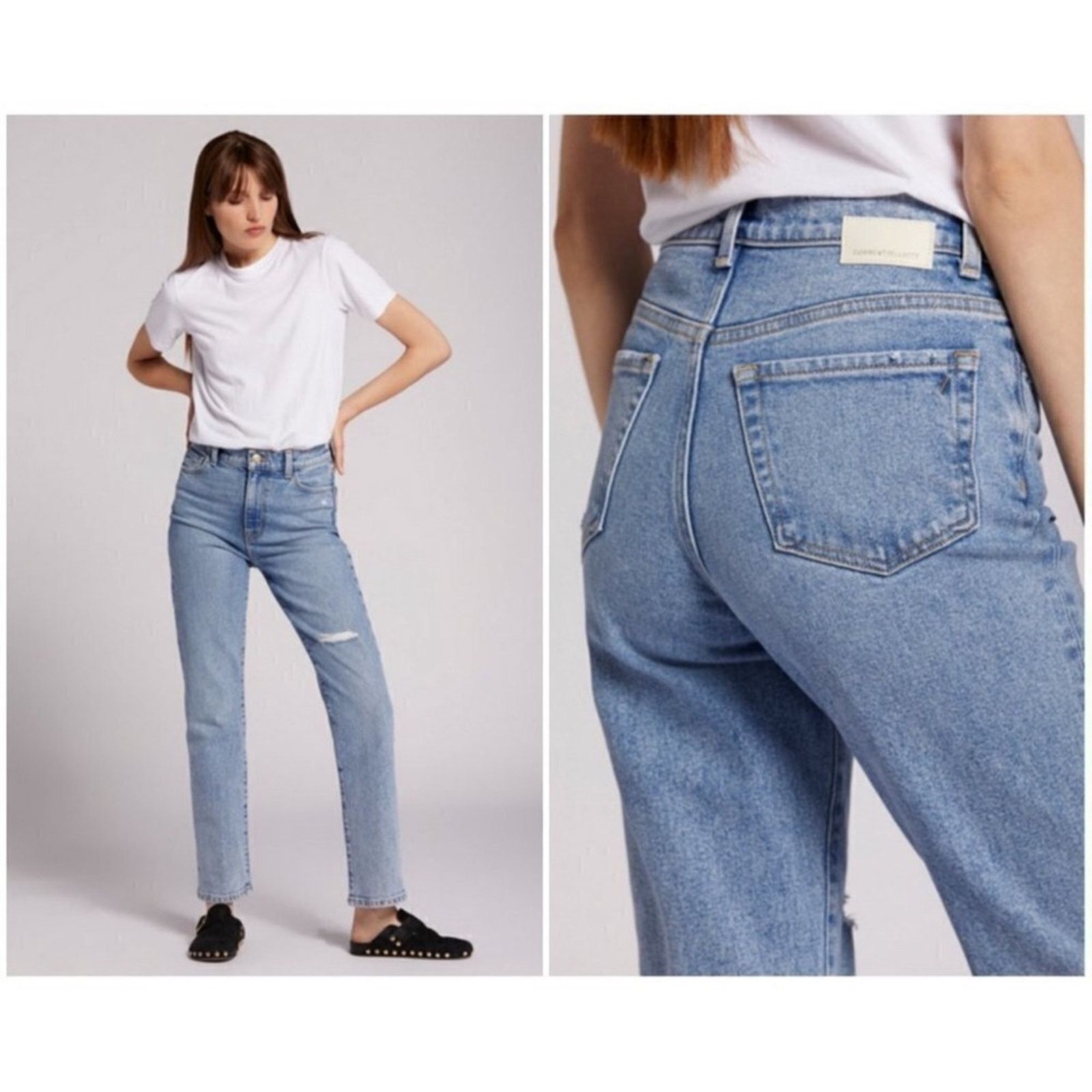 Current/Elliot Current/Elliot Camino Straight Leg Jeans Size 29" - 1 Thumbnail