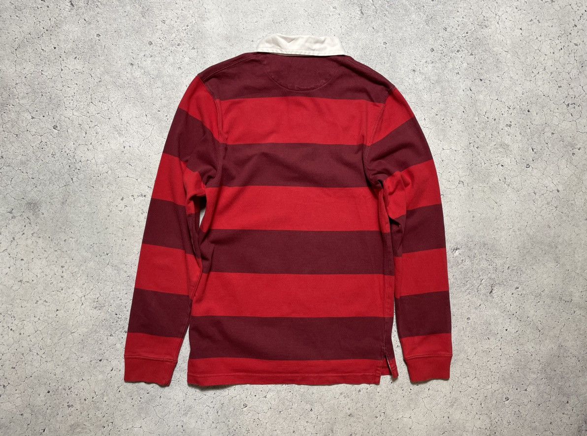 Nike Nike Vintage Striped Rugby Long Sleeve ATHDPT Y2K Swoosh Size US S / EU 44-46 / 1 - 2 Thumbnail