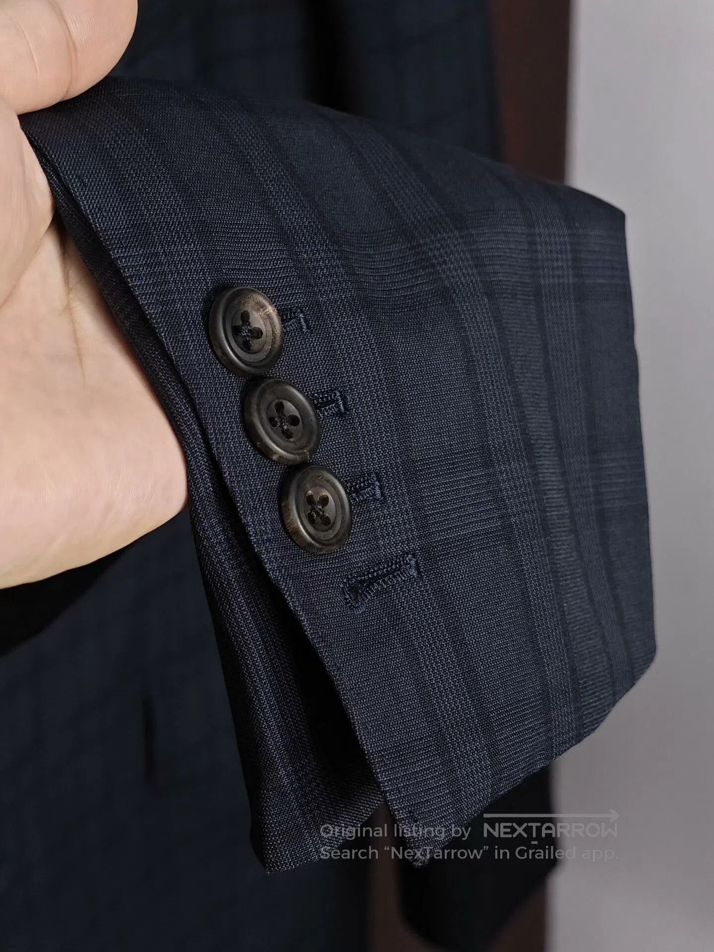 Japanese Brand Italian VBC Wool Blend Suit Set. Size US M / EU 48-50 / 2 - 4 Thumbnail