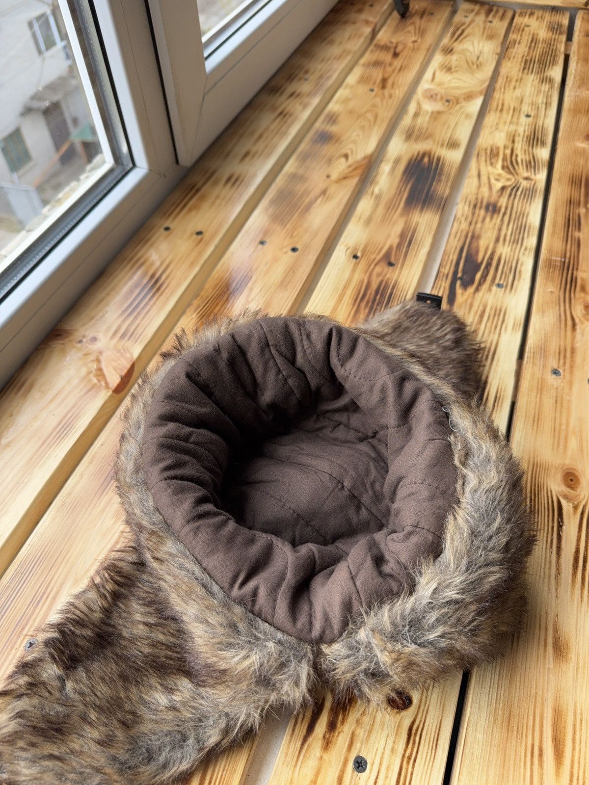 Le Grande Bleu (L.G.B.) Vintage Y2K Fuzzy Fur Ushanka Hat if six was nine LGB Style Size ONE SIZE - 6 Thumbnail