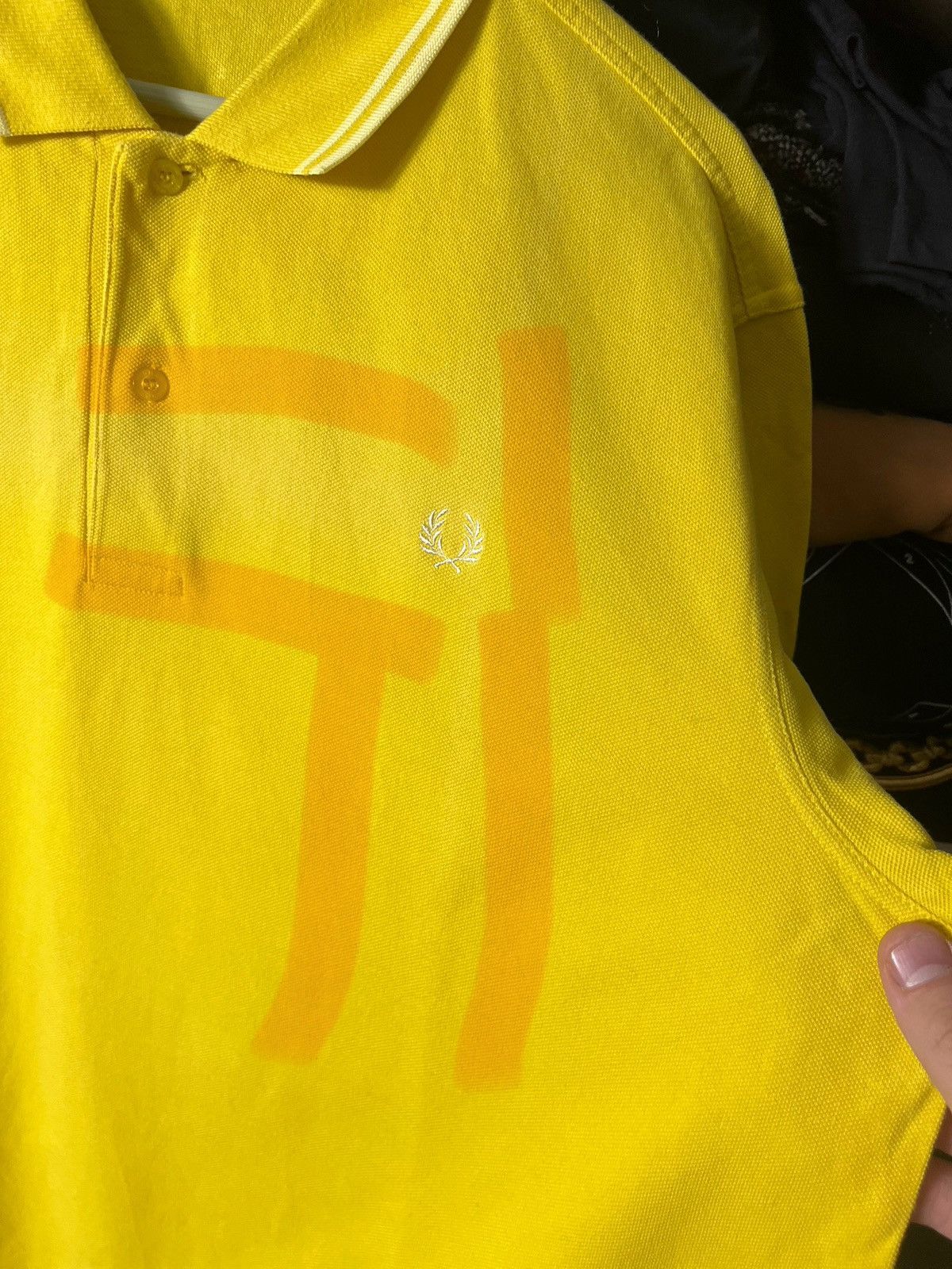 Fred Perry 🌿 Fred Perry Vintage Polo — Bright Yellow (XL) Size US XL / EU 56 / 4 - 11 Thumbnail