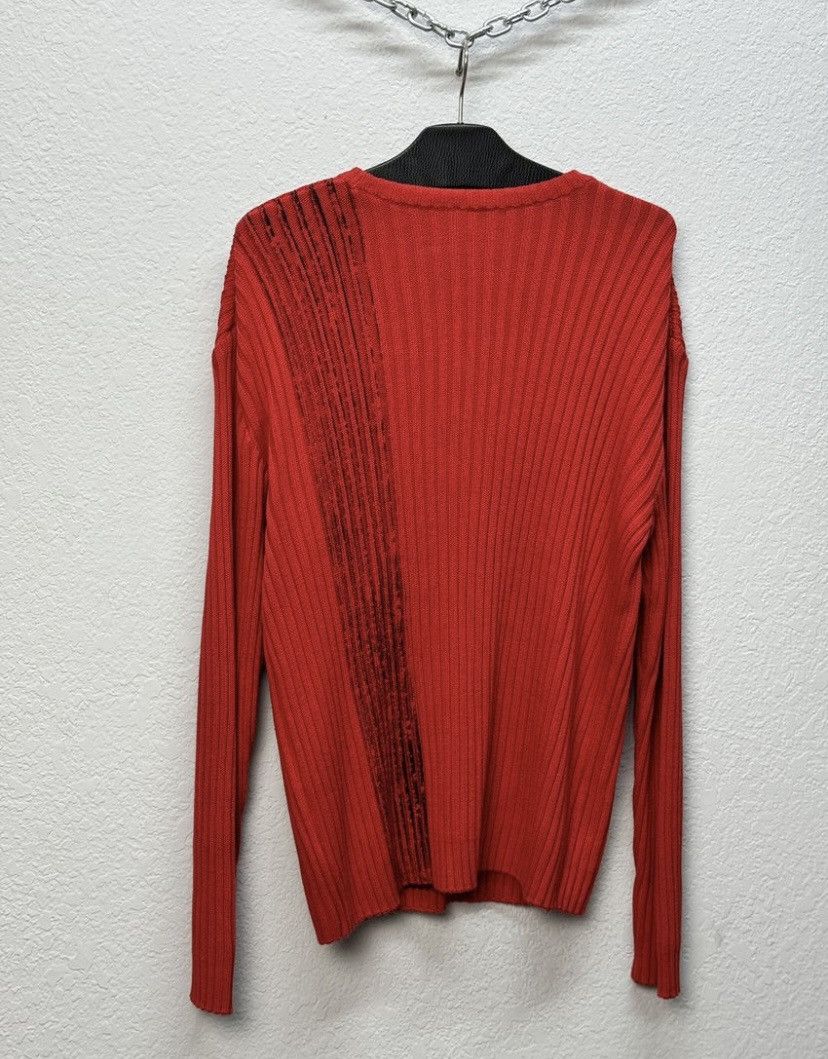 Japanese Brand Distressed Striped Sweater Vintage Faded Knit Y2K Effect Size US M / EU 48-50 / 2 - 9 Thumbnail