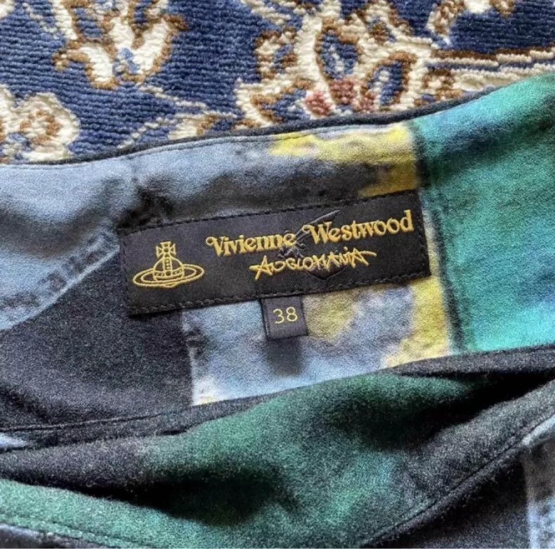Vivienne Westwood Vivienne Westwood Blue and green skirt Size 25" / US 0 / IT 36 - 6 Thumbnail