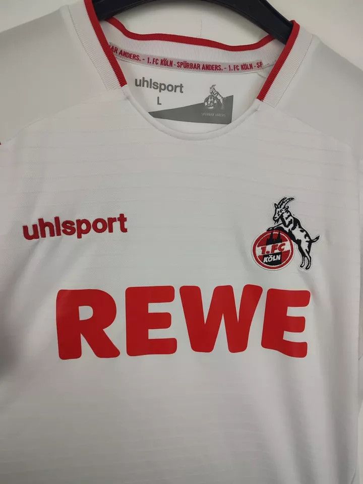 Other FC Koln 2019/20 FOOTBALL Kit SHIRT SOCCER JERSEY size L Size US L / EU 52-54 / 3 - 6 Thumbnail