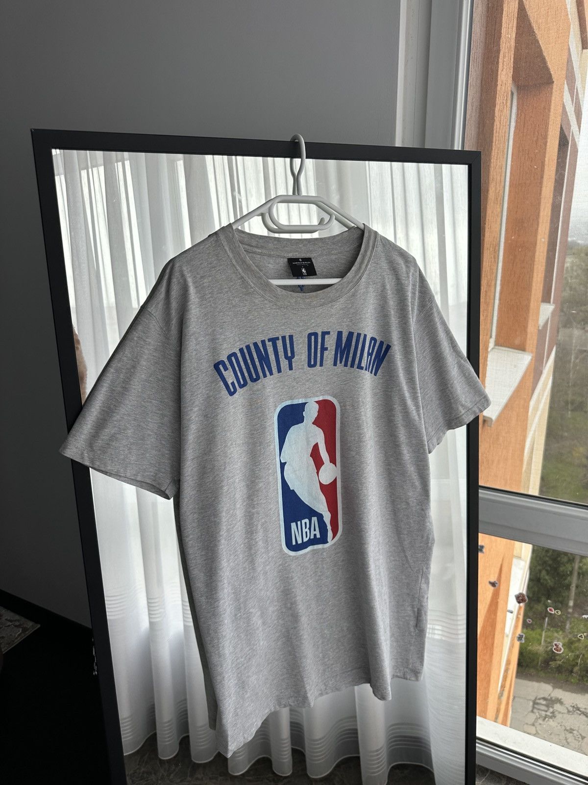 Marcelo Burlon × NBA × Vintage VTG Marcelo Burlon County of Milan x NBA Big Logo T-shirt Size US XL / EU 56 / 4 - 1 Thumbnail