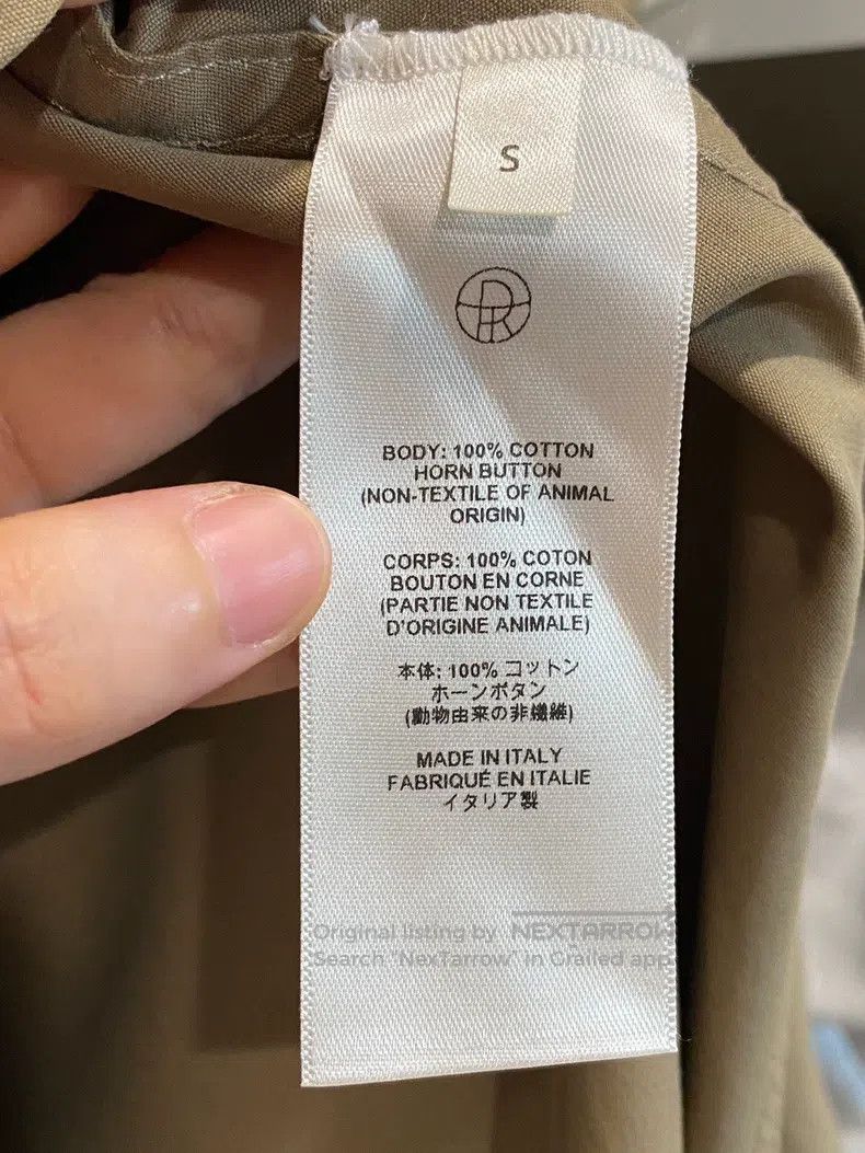 The Row The row Loose version of trench coat Size S / US 4 / IT 40 - 4 Thumbnail