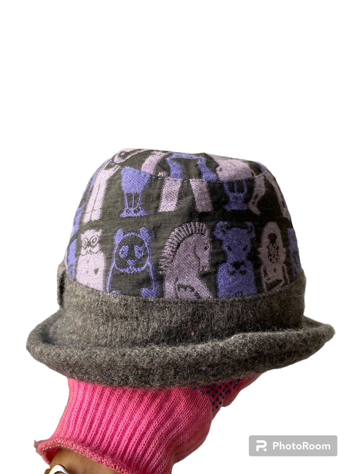 CA4LA × Japanese Brand 2000s - Ca4La Japan Wool Bucket Hat Size ONE SIZE - 3 Thumbnail
