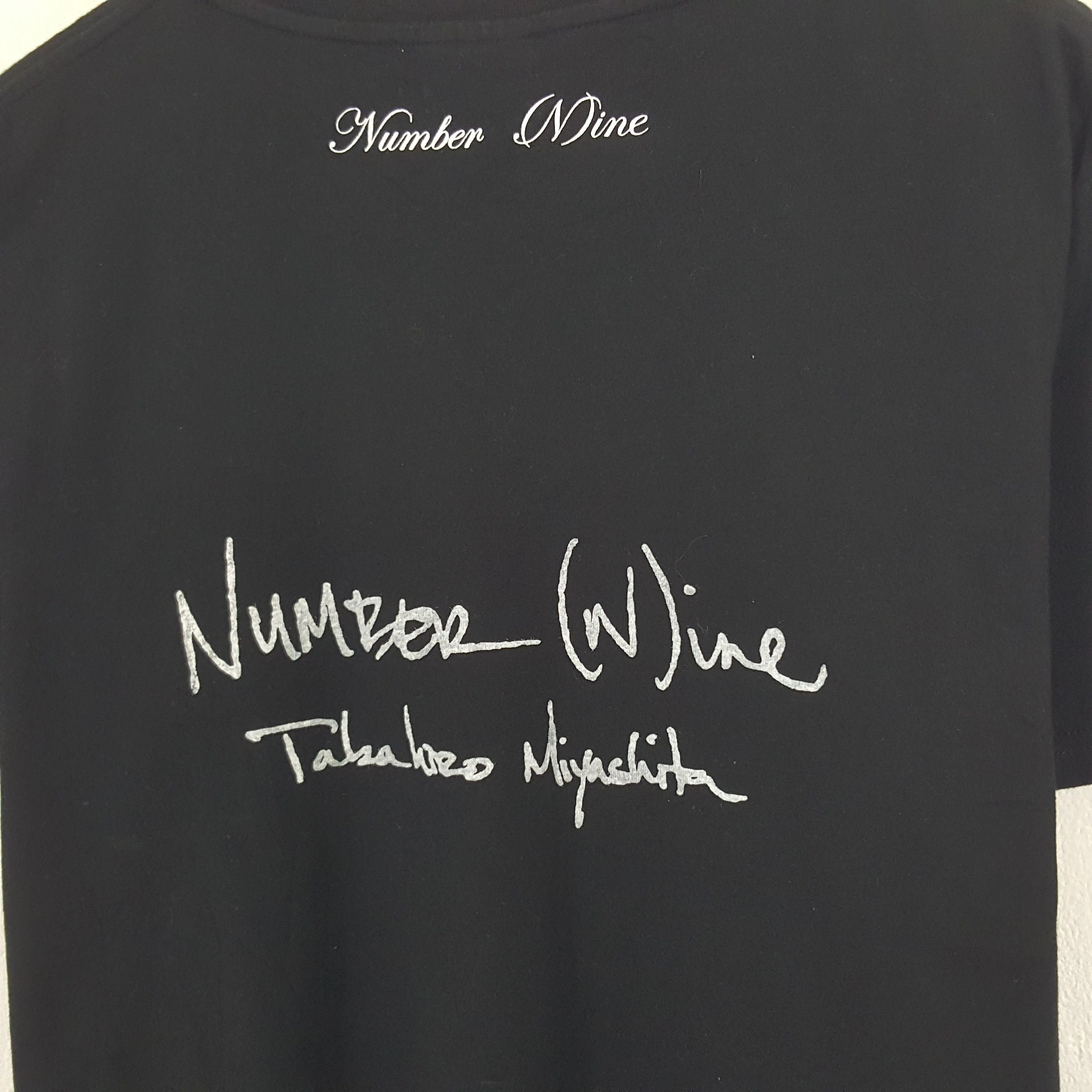 Number (N)ine × Vintage Vintage Number (N)ine Custom Art Signature Logo Tshirt Size US L / EU 52-54 / 3 - 2 Thumbnail
