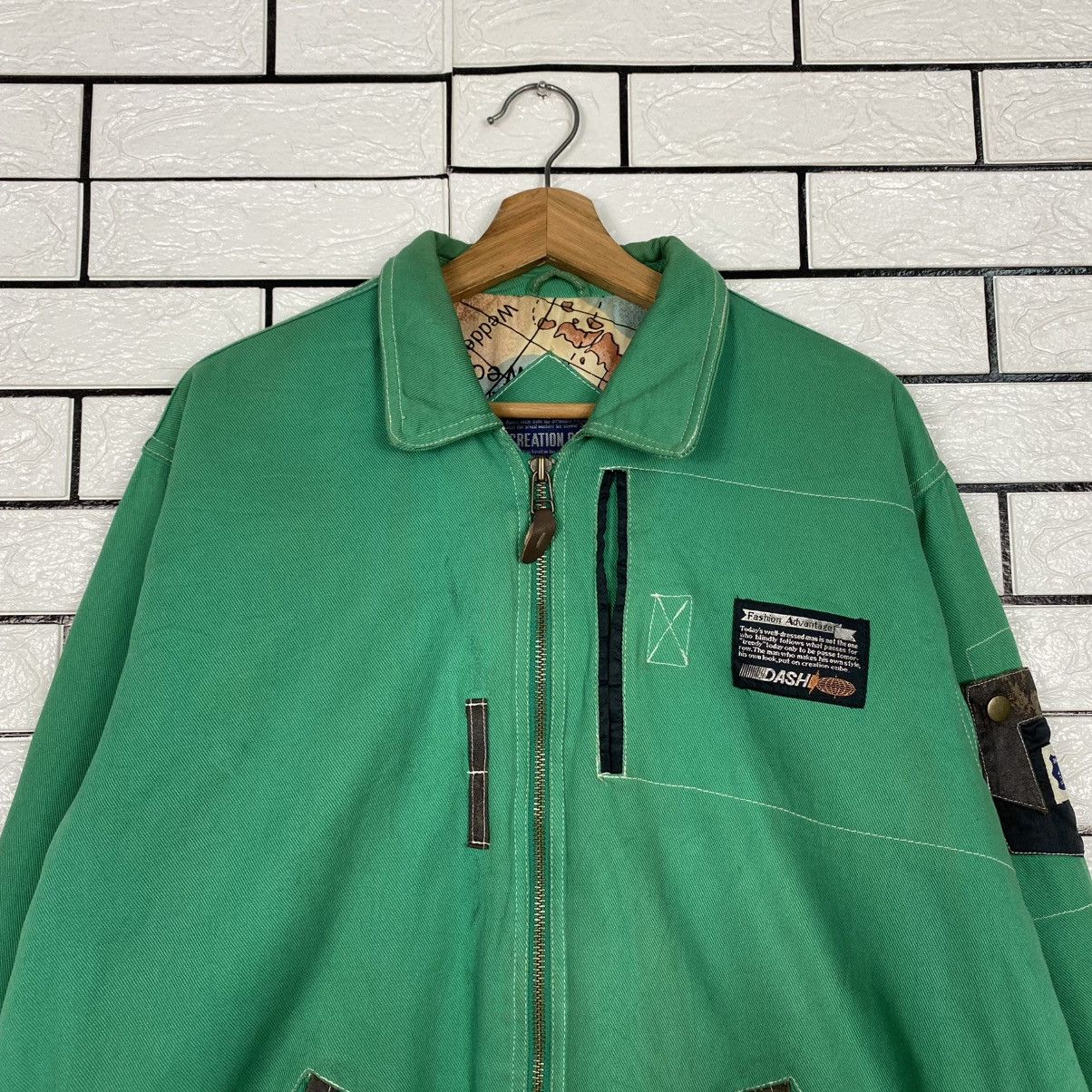 Japanese Brand 🔥VINTAGE FLY BOMBER JACKET CREATION CUBE ISSEY MIYAKE Size US M / EU 48-50 / 2 - 4 Thumbnail