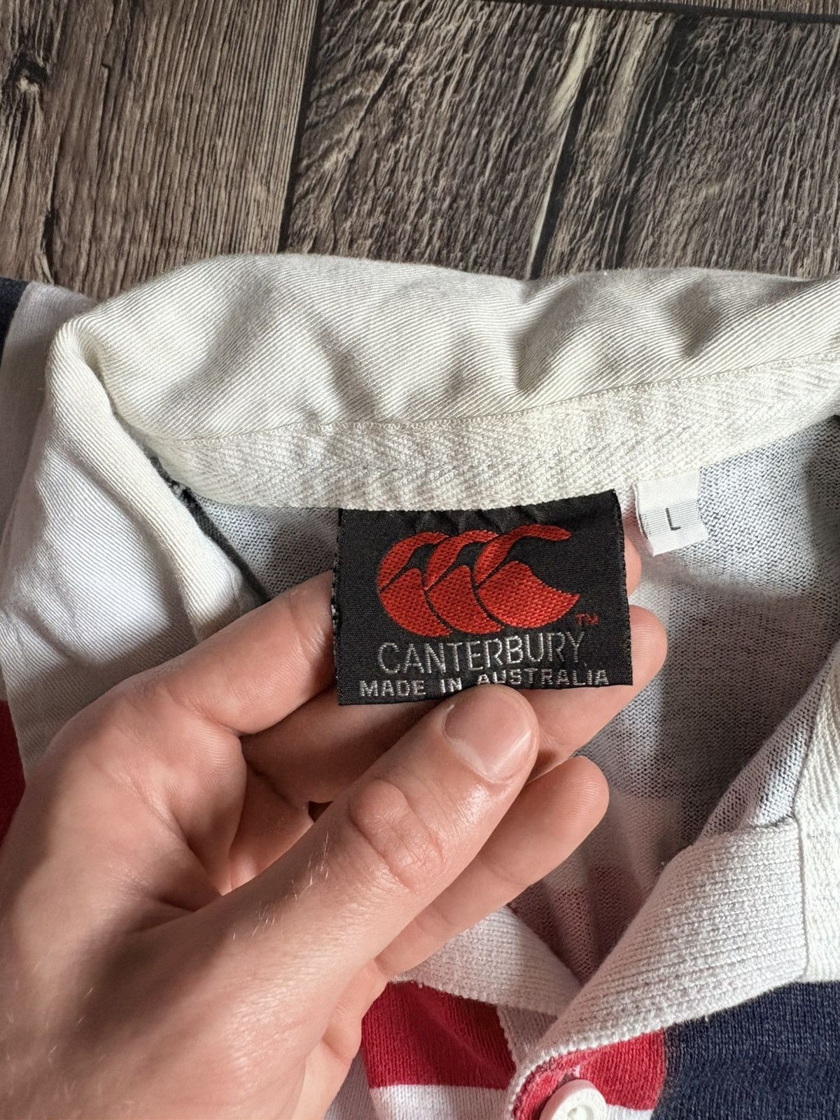 Canterbury of New Zealand Vintage 90s Canterbury Australia Flag All Over Print Jersey Size US L / EU 52-54 / 3 - 9 Thumbnail