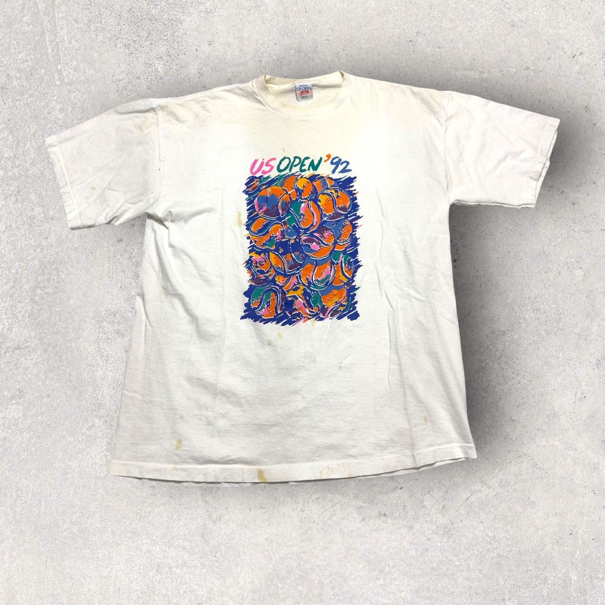 Vintage Vintage 1992 US Open tee Size US XL / EU 56 / 4 - 1 Thumbnail