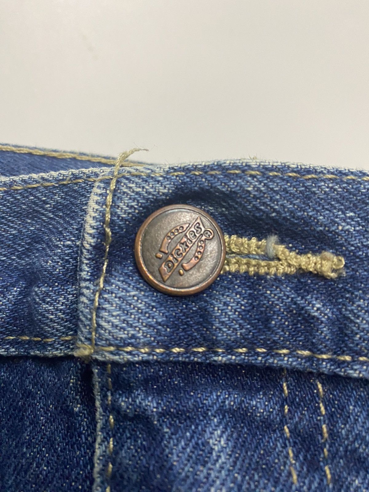 Dickies VINTAGE Dickies Shorts Denim Jeans Carpenter Loop Work Wear Size US 44 / EU 60 - 8 Thumbnail