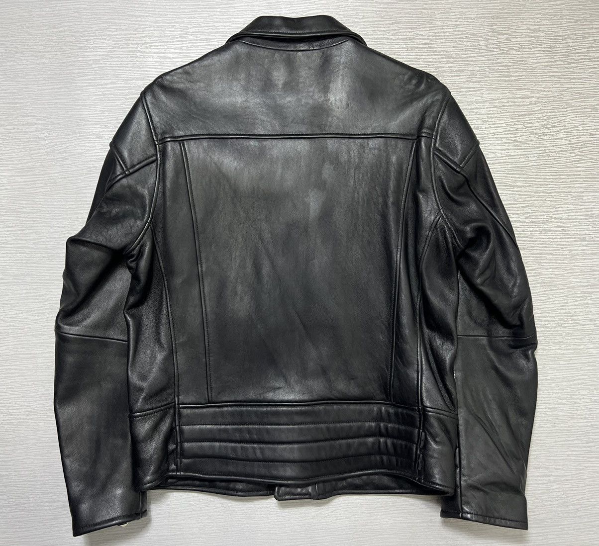 Neighborhood Neighborhood - A/W 18’ - Clay Leather Rider’s Jacket Size US L / EU 52-54 / 3 - 4 Thumbnail