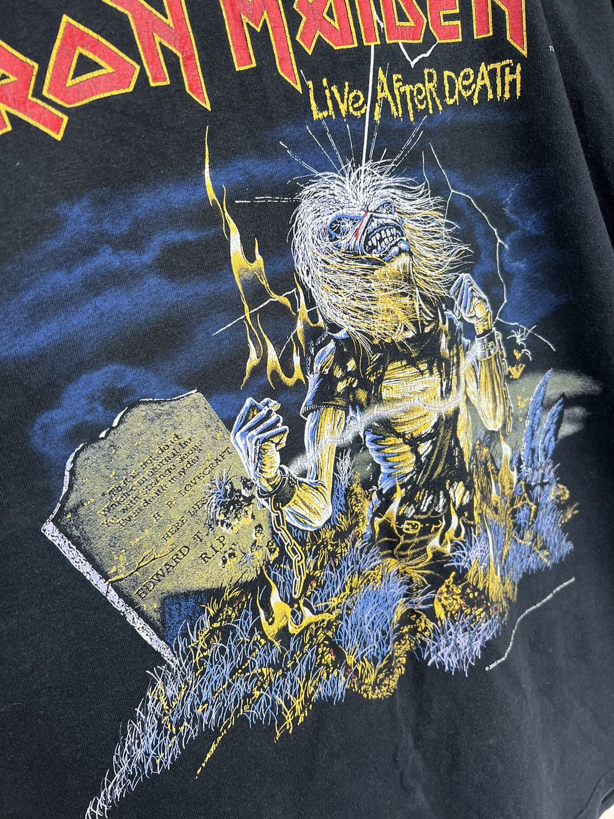 Other Vintage 2007 Iron Maiden Live After Death Tee Y2K Size US XL / EU 56 / 4 - 11 Thumbnail