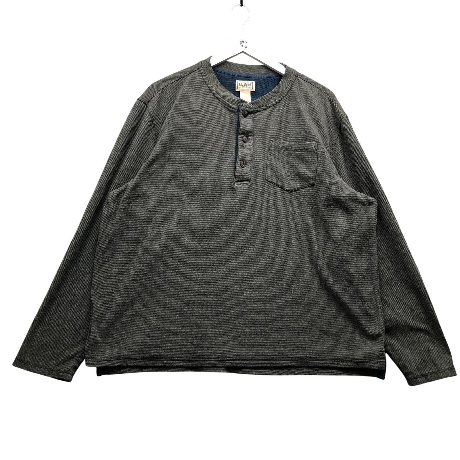 L.L. Bean LL Bean Fleece Layering Long Sleeve Henley Shirt Mens XL Size US XL / EU 56 / 4 - 1 Thumbnail