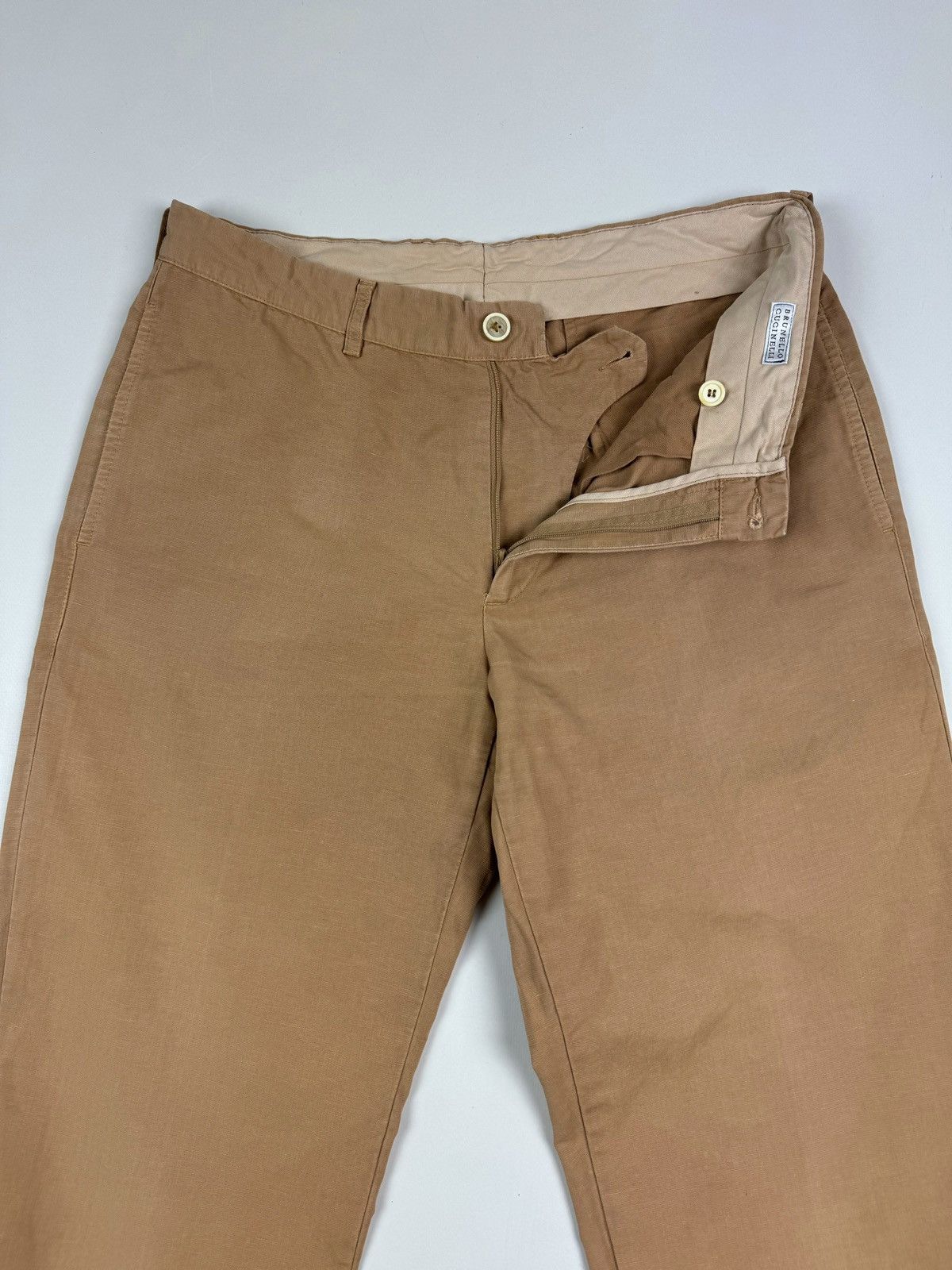 Brunello Cucinelli Brunello Cucinelli Linen Blend Pants Size US 32 / EU 48 - 10 Thumbnail