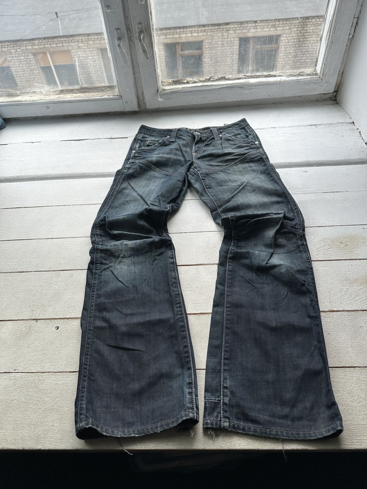 G-Star VNTG🚨96 G STAR RAW Jeans AVANT GARDE Washed Denim y2k 3301 Size 27" / US 4 / IT 40 - 1 Thumbnail