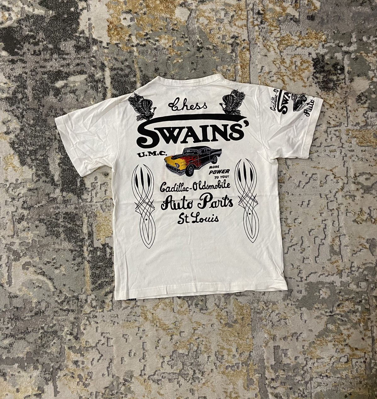 Other × Vintage SWAINS CADILLAC AUTOMOBILE TEE Size US S / EU 44-46 / 1 - 1 Thumbnail