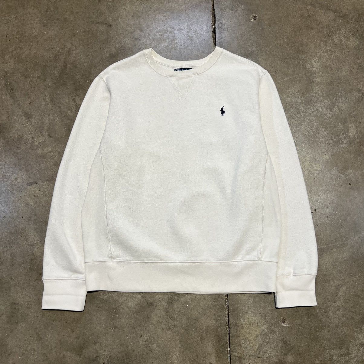 Vintage Vintage Polo Ralph Lauren Crewneck Sweatshirt Pony Logo Y2K Size US L / EU 52-54 / 3 - 3 Thumbnail
