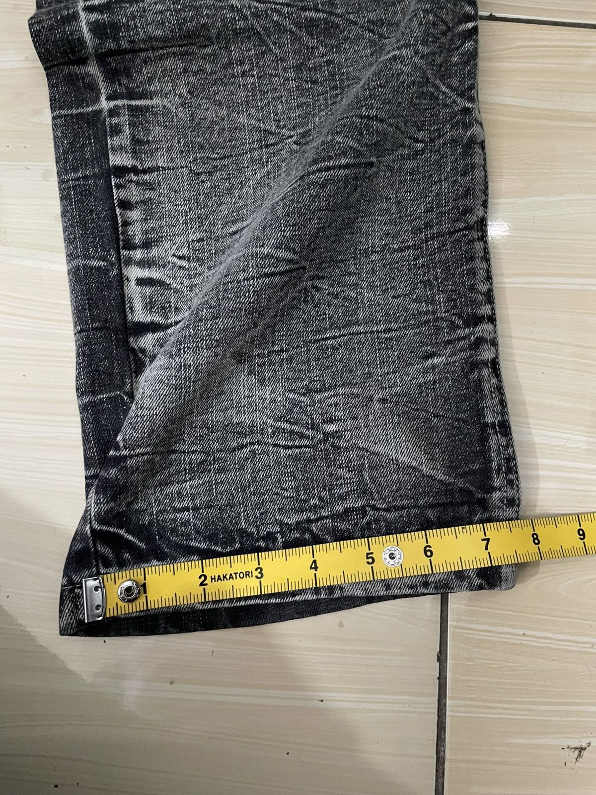 Japanese Brand Y2K Creation fadding denim y2k Size US 32 / EU 48 - 5 Thumbnail