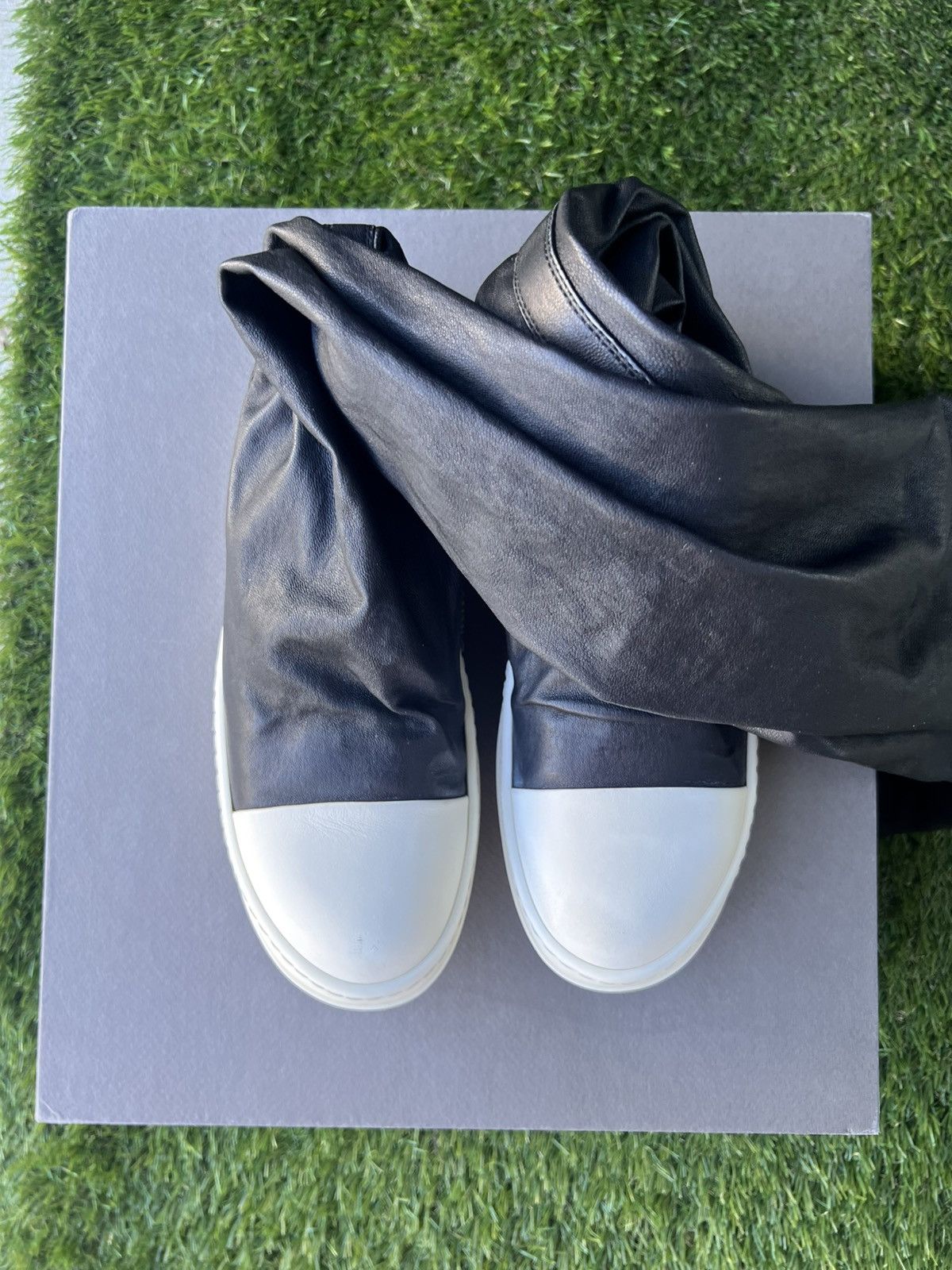 Rick Owens Rick Owens DRKSHDW High Sneakers Size US 9 / IT 39 - 1 Thumbnail
