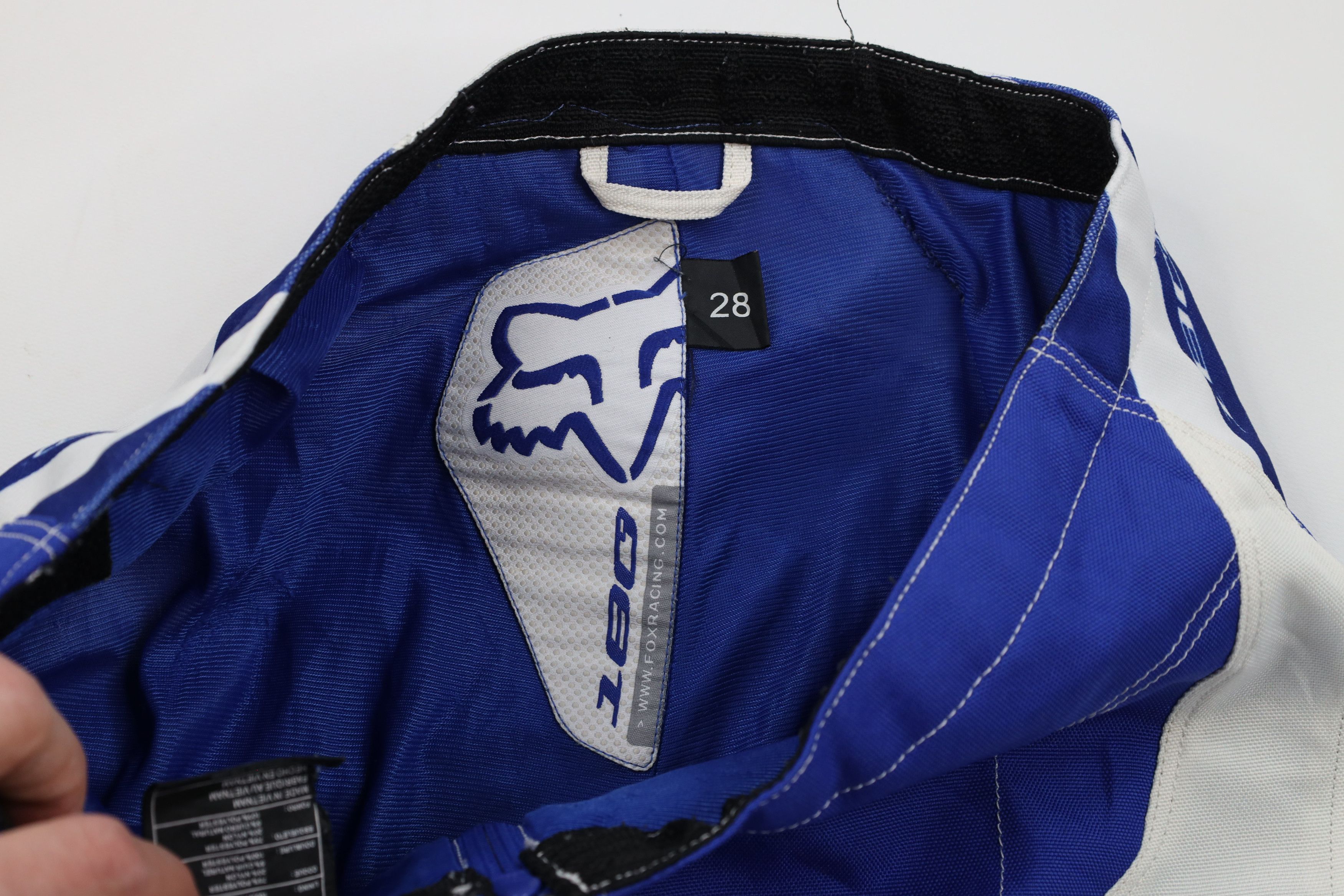 Fox Racing × Vintage Vintage Fox Racing Motocross Racing Dirt Bike Pants Blue Size US 28 / EU 44 - 7 Thumbnail