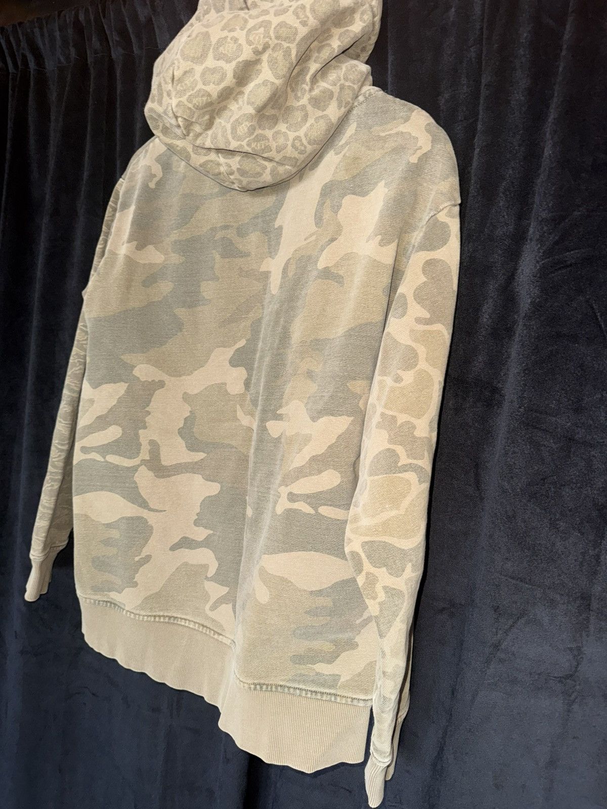 Kith Multi Camo Williams Hoodie Medium- Green Camo