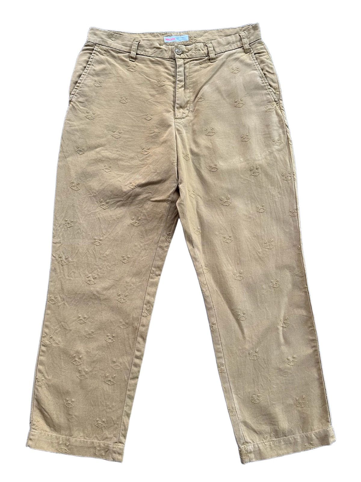 Issey Miyake × Japanese Brand × Ne-Net Ne-Net Issey Miyake Monogram Pants Size US 31 - 1 Thumbnail