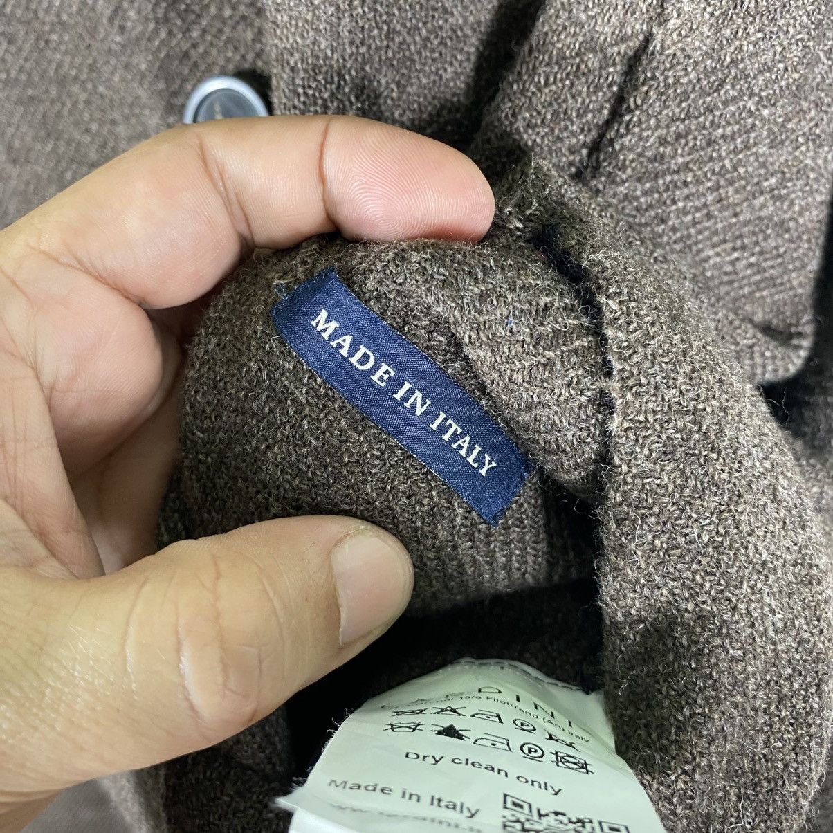 Lardini Lardini Long Jacket Double Breasted Reversible Size US M / EU 48-50 / 2 - 13 Thumbnail