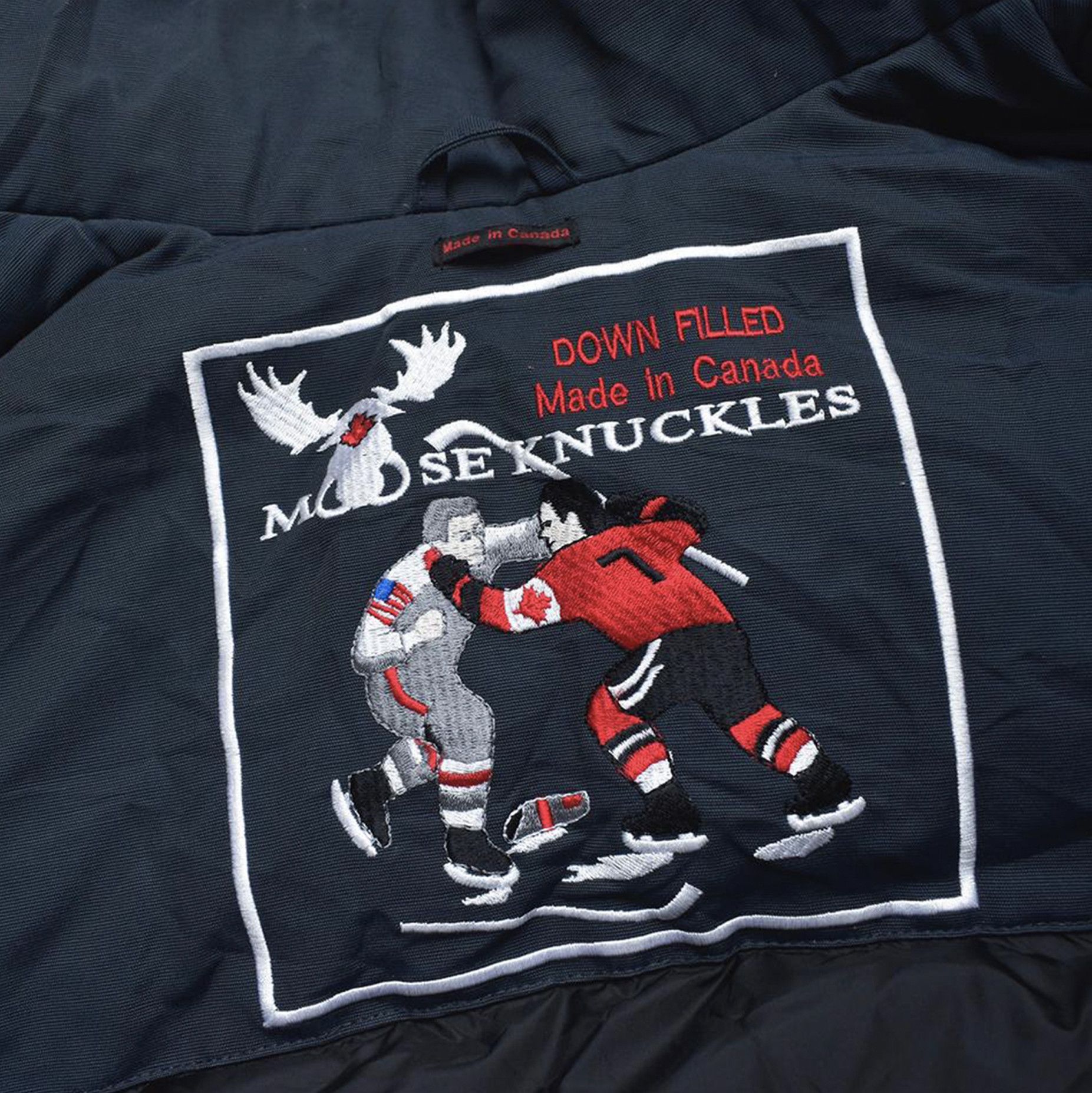 Moose Knuckles MOOSE KNUCKLES ORIGINAL STIRLING PARKA MEN NAVY JACKET Size US XL / EU 56 / 4 - 5 Thumbnail