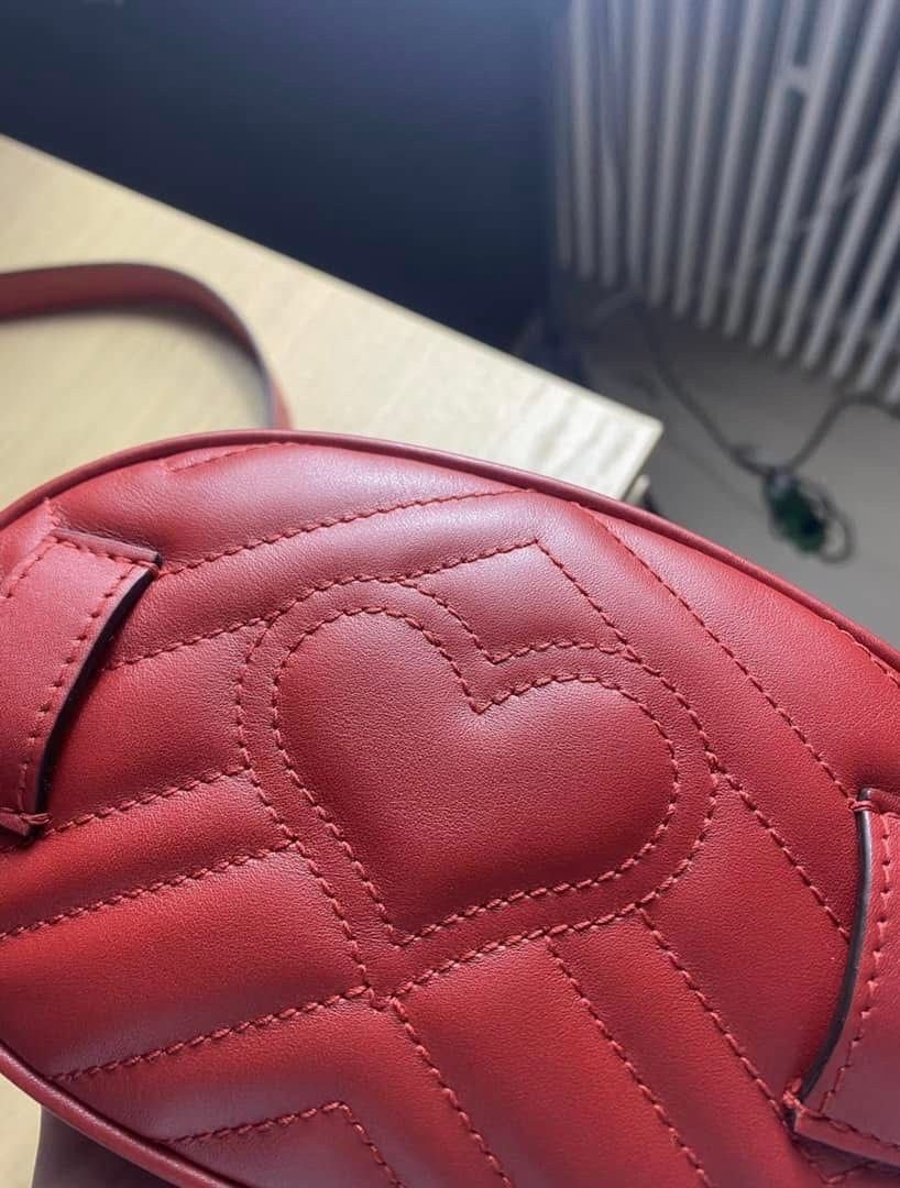 Gucci Gucci GG Marmont Matelassé Belt Bag Size ONE SIZE - 18 Thumbnail