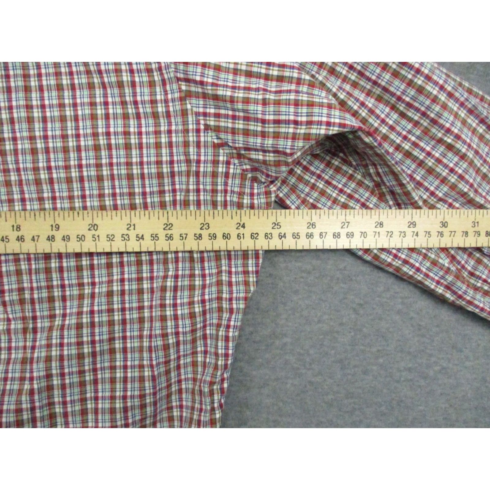 Polo Ralph Lauren Polo Ralph Lauren Shirt Large 16.5 Mens Button Down Plaid Classic Fit Cotton Shirt Size US XL / EU 56 / 4 - 7 Thumbnail