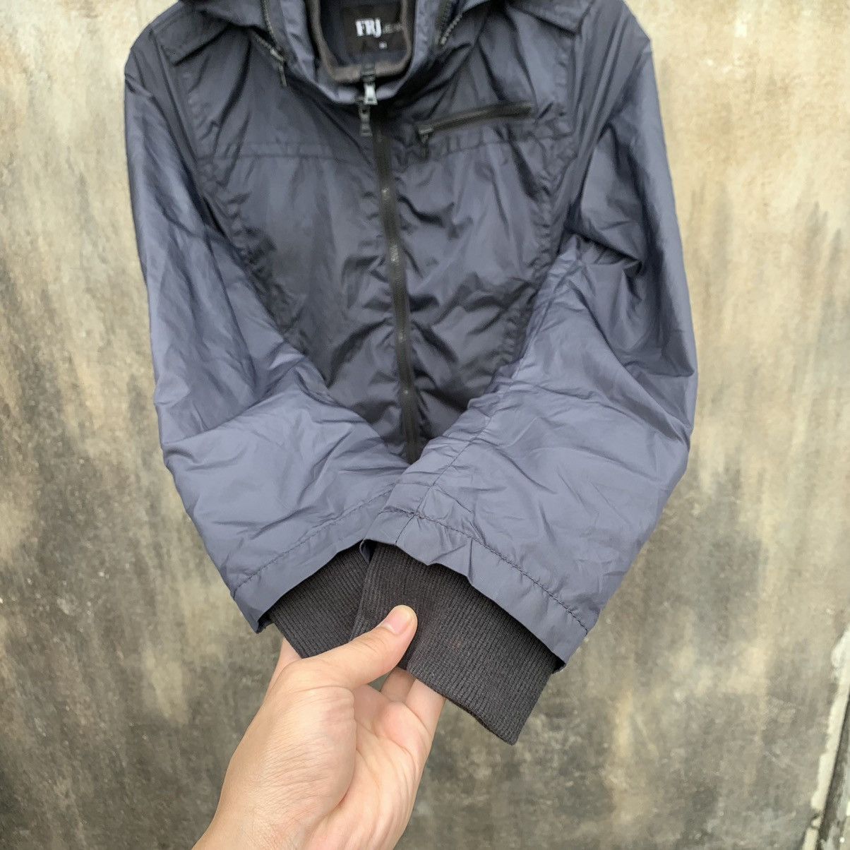Japanese Brand JAPANESE HOODED ZIP-UP FRJJEANS WINDBREAKER JACKET LGB STYLE Size US S / EU 44-46 / 1 - 5 Thumbnail
