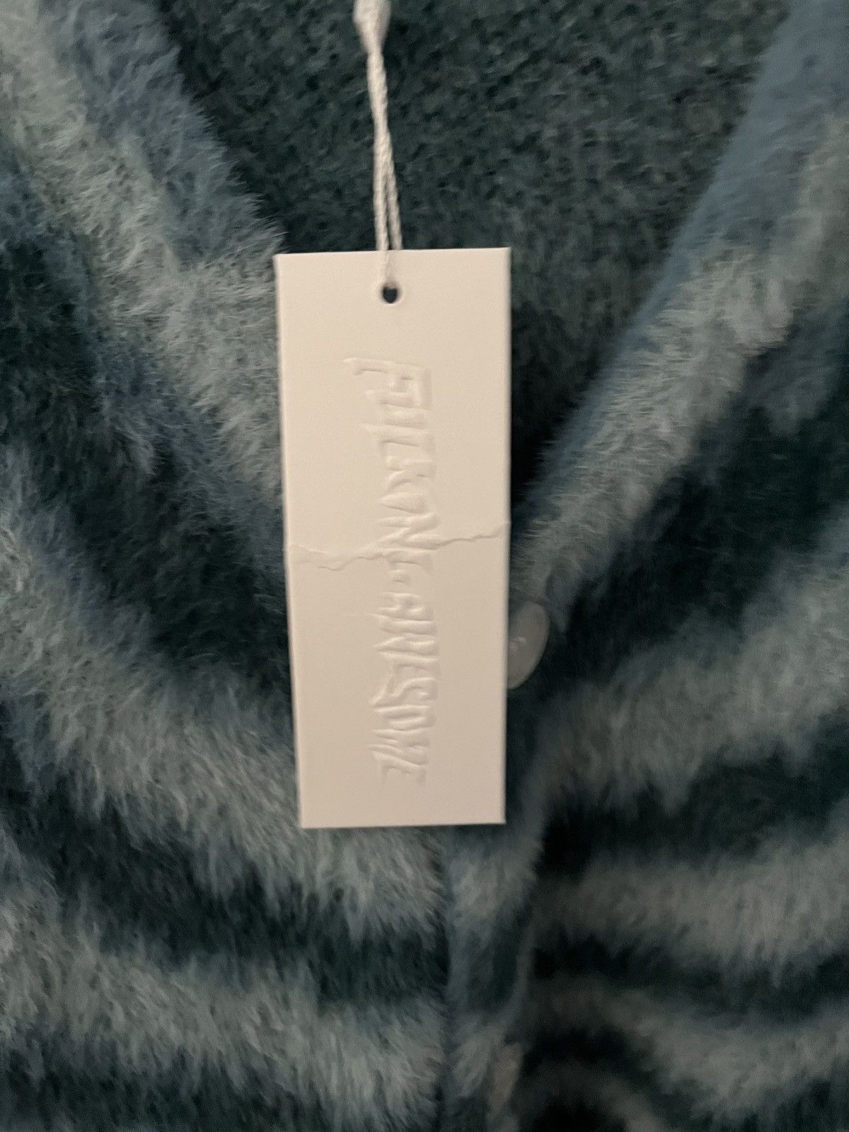 Fucking Awesome NWT Fucking Awesome Acid Hairy Cardigan Teal Blue S Size US S / EU 44-46 / 1 - 6 Thumbnail