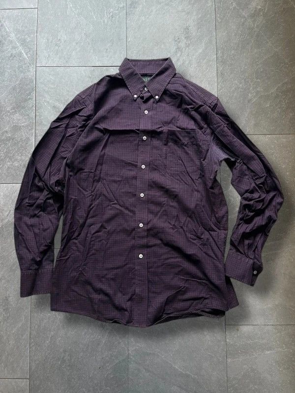 Polo Ralph Lauren Lauren Ralph Lauren 15 1/2 Sz L Shirt Purple Size US L / EU 52-54 / 3 - 1 Thumbnail