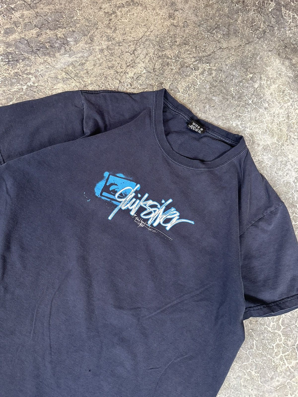 Quiksilver × Vintage Vintage Quicksilver Tee Size US M / EU 48-50 / 2 - 2 Thumbnail