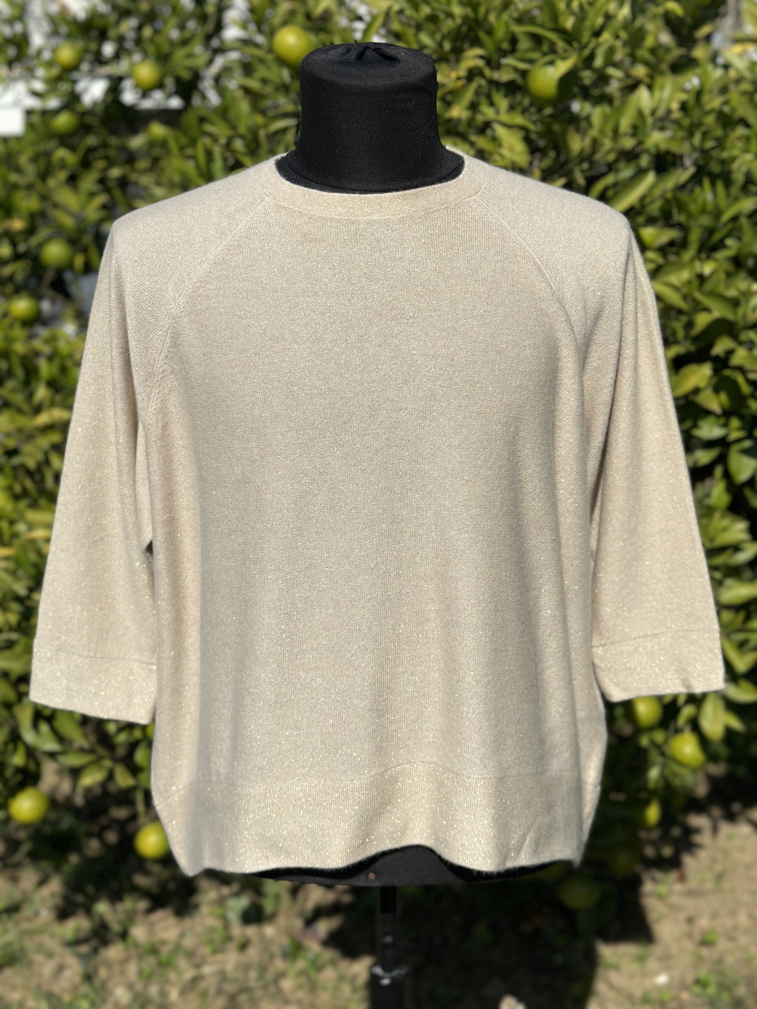 Brunello Cucinelli Brunello Cucinelli Shimmer Knit Sweater Sleeve Size M Size M / US 6-8 / IT 42-44 - 2 Thumbnail