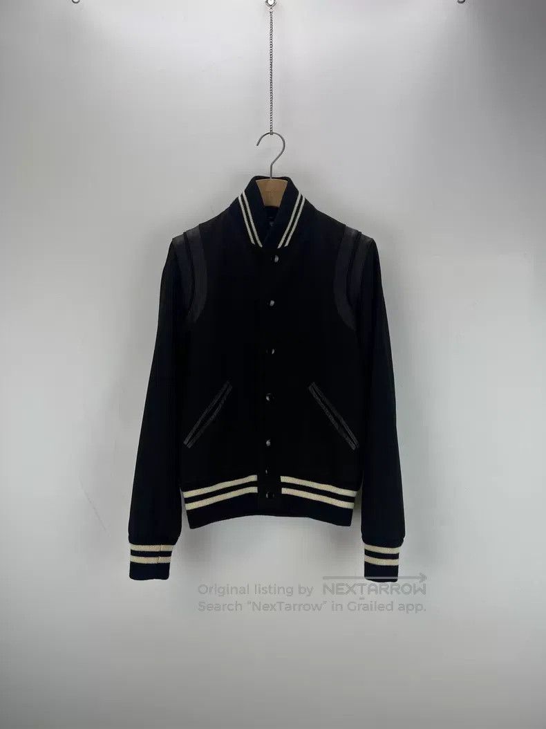 Saint Laurent Paris Saint Laurent Paris Black baseball jacket i Size XS / US 0-2 / IT 36-38 - 1 Thumbnail
