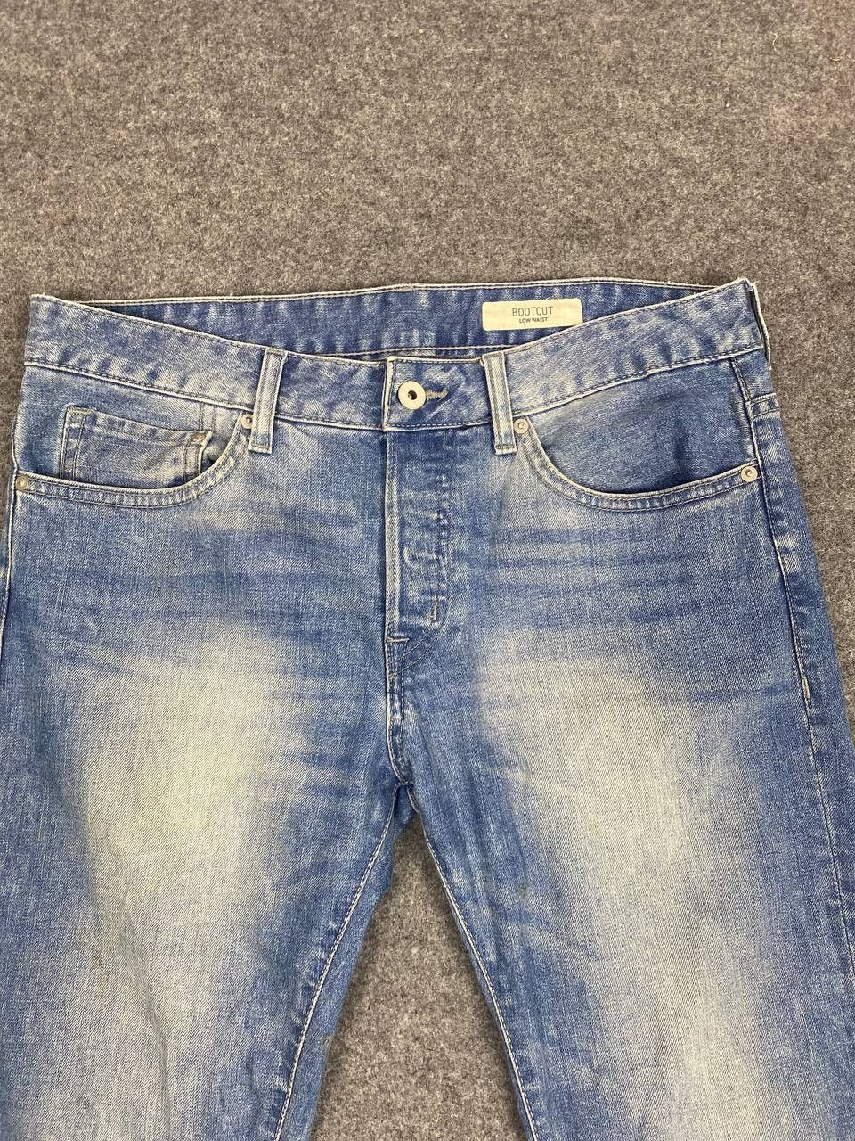 H&M & denim by h&m bootcut flare low waist denim nice design Size US 35 - 7 Thumbnail