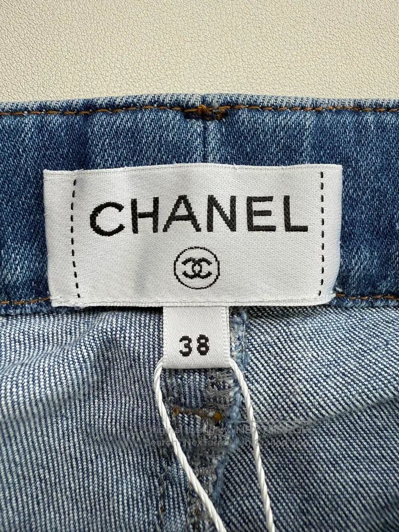 Chanel Chanel Plush plaid jeans Size 25" / US 0 / IT 36 - 3 Thumbnail