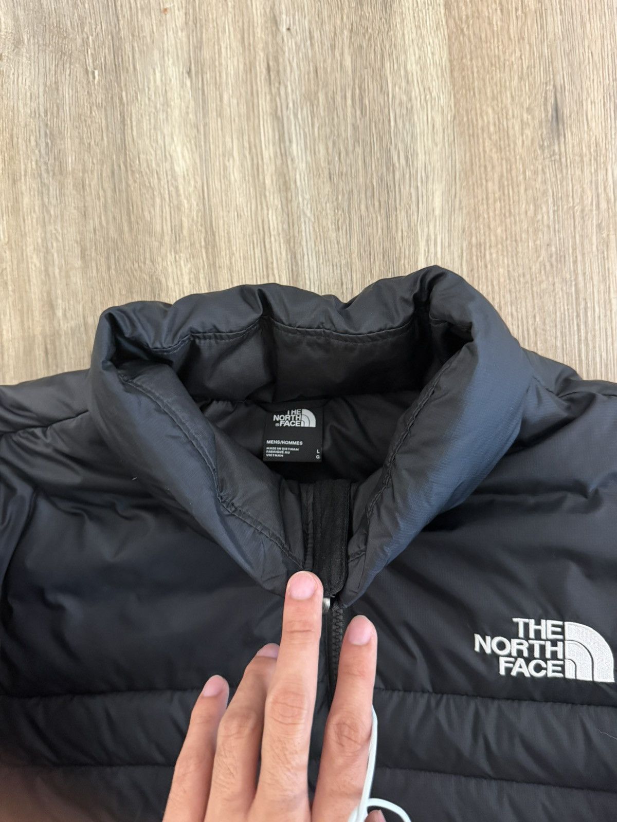 The North Face North Face Black Puffer Size US L / EU 52-54 / 3 - 2 Thumbnail