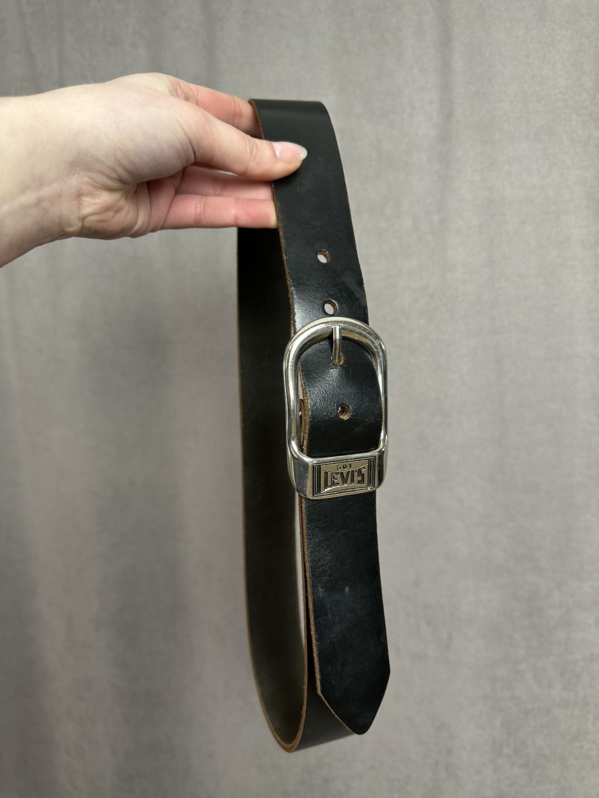 Levi's Vintage Levis Belts Leather Y2k Hysteric Glamour Avantgarde Size ONE SIZE - 3 Thumbnail