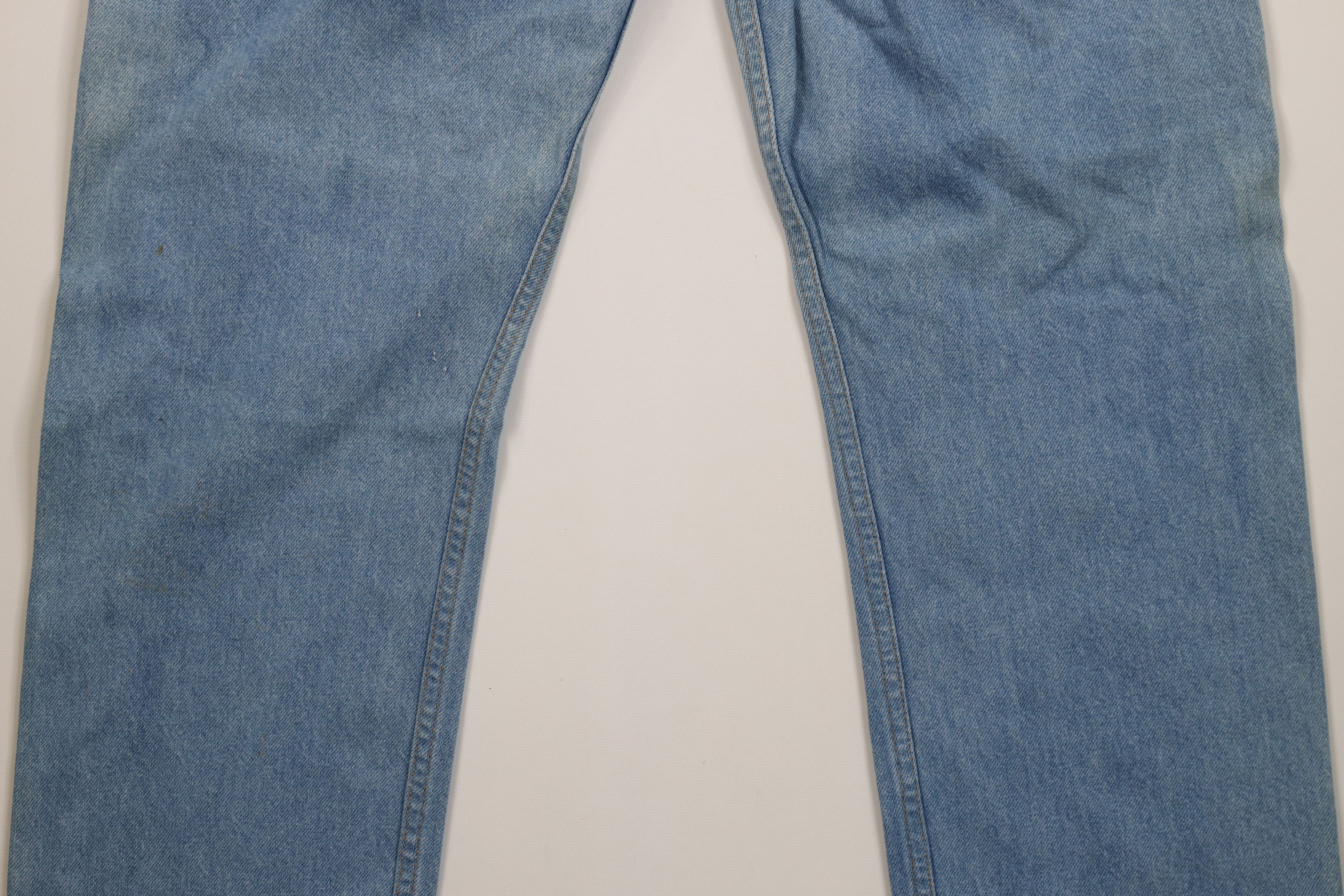 Levi's Vintage Y2K 2002 Levis 505 Regular Straight Leg Jeans Blue Size US 34 / EU 50 - 13 Thumbnail