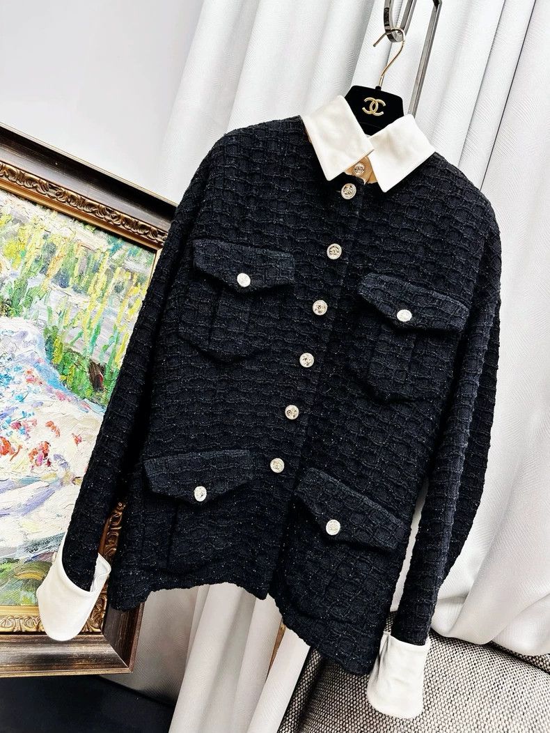 Chanel Chanel 21S spring and summer popular black four-pocket sat Size XS / US 0-2 / IT 36-38 - 1 Thumbnail