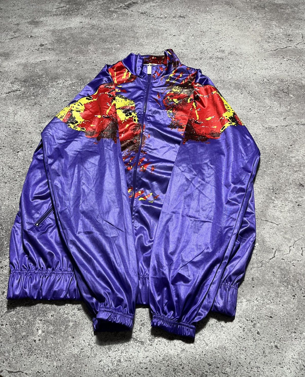 Vintage Vintage Cycling Made in Italy Zip Track L size long jersey Size US L / EU 52-54 / 3 - 6 Thumbnail